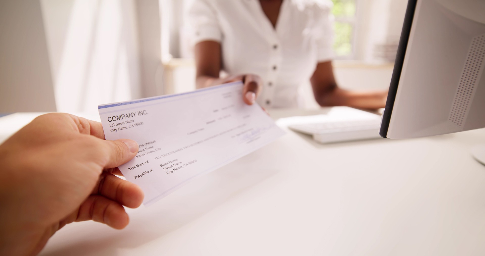 African Giving Cheque